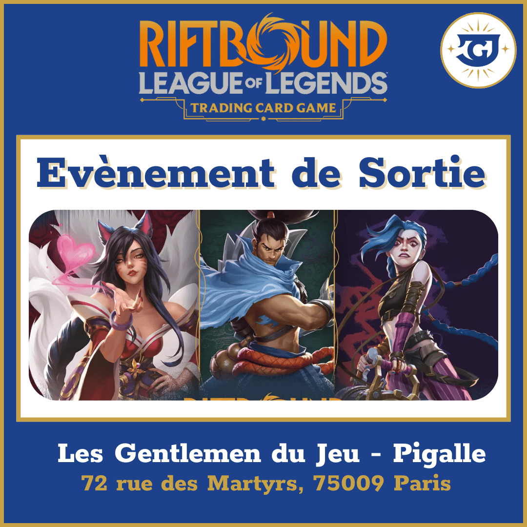 Bani&egrave;re de la Nexus Night : Tournoi Riftbound aux Gentlemen du Jeu
